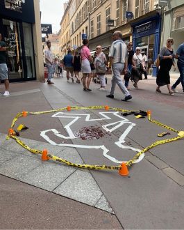 Opération dans les rues de Metz suite à une série d'attaques au couteau - 2022