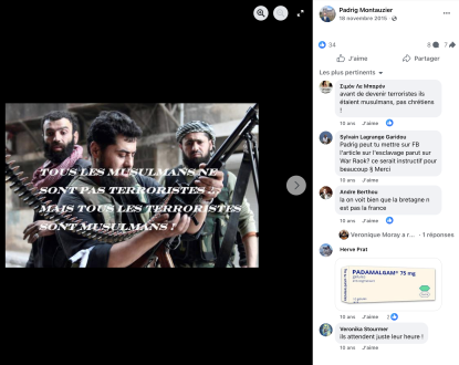 Patrick Montauzier a été condamné pour terrorisme