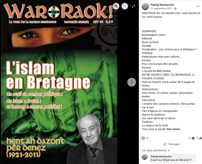 Un numéro de sa revue, sur l'Islam